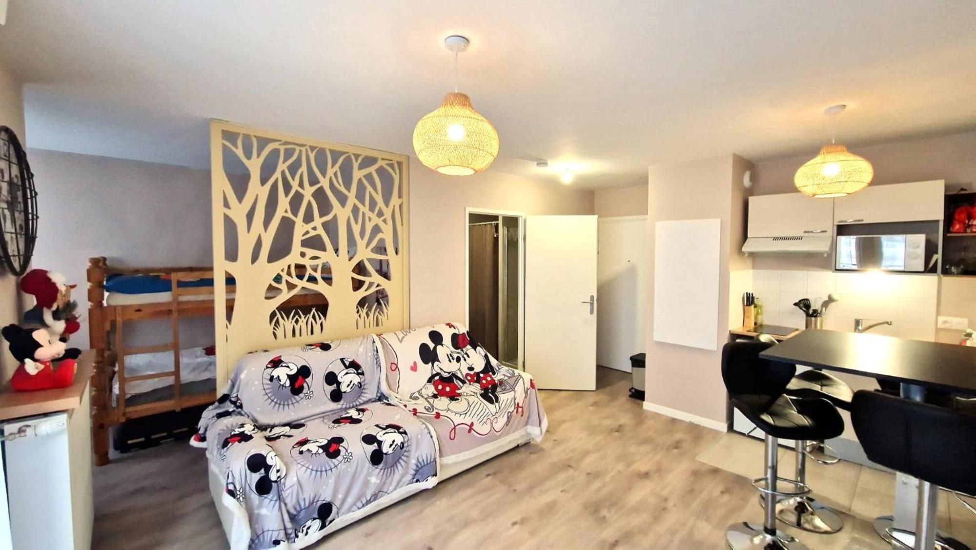 Le Debussy 5 Personnes, Lit Bebe, Balcon, Parking Prive Gratuit Apartment Chessy (Seine-et-Marne)