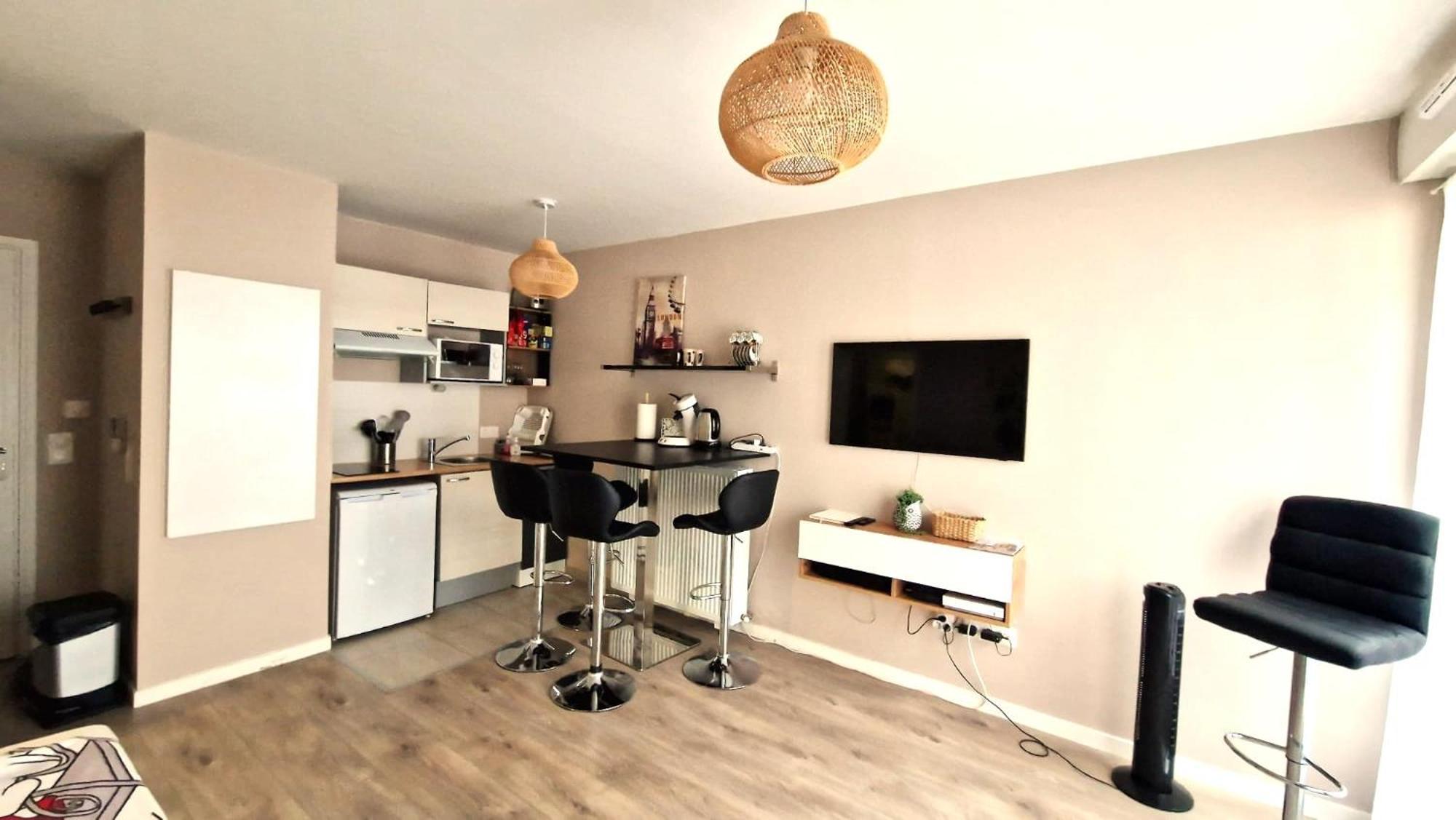 Apartment Le Debussy 5 Personnes, Lit Bebe, Balcon, Parking Prive Gratuit Chessy (Seine-et-Marne)